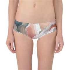 Abstract Pastel Waves Organic Classic Bikini Bottoms by Grandong