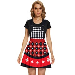 Red Queen Of Hears Costume Apron Dress by CoolDesigns