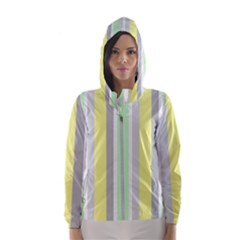 Stripes-2 Women s Hooded Windbreaker by nateshop