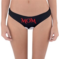 Mom And Dad, Father, Feeling, I Love You, Love Reversible Hipster Bikini Bottoms by nateshop