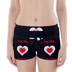 Mom And Dad, Father, Feeling, I Love You, Love Boyleg Bikini Wrap Bottoms by nateshop