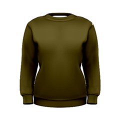 Brown, Color, Background, Monochrome, Minimalism Women s Sweatshirt by nateshop