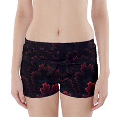 Amoled Red N Black Boyleg Bikini Wrap Bottoms by nateshop