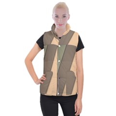 Abstract Texture, Retro Backgrounds Women s Button Up Vest by nateshop