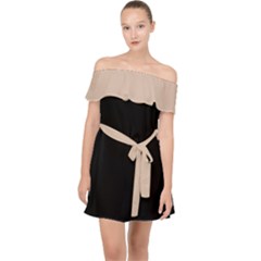 Fantastico Original Off Shoulder Chiffon Dress by FantasticoCollection