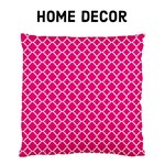 Home Decor - Hot Pink Quatrefoil