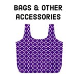 Bags & other accessories - Royal Purple quatrefoil