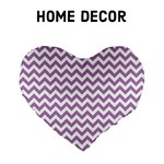 Lilac Purple ZigZag - Home Decor