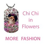 Fashion Chi Chi in Flowers, Chihuahua Puppy