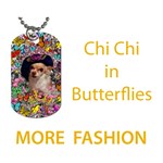 Fashion Chi Chi in Butterflies, Chihuahua Dog