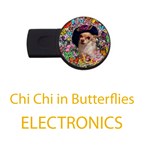 Electronics Chi Chi in Butterflies, Chihuahua Dog