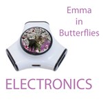Electronics Emma in Flowers, Gray Tabby Kitten