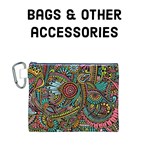 Colorful Hippie flower - accessories