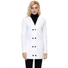 Button Up Hooded Coat  Icon