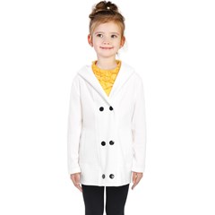 Kids  Double Breasted Button Coat Icon