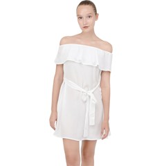 Off Shoulder Chiffon Dress Icon