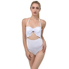 Scallop Top Cut Out Swimsuit Icon