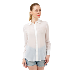 Long Sleeve Chiffon Shirt Icon