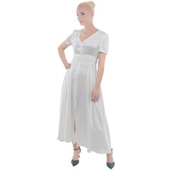 Button Up Short Sleeve Maxi Dress Icon