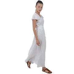 Flutter Sleeve Maxi Dress Icon