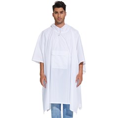 Men s Hooded Rain Ponchos Icon