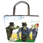 The Drinkers By Vincent Van Gogh 1890 Bucket Bag