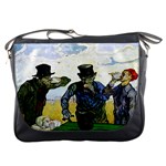 The Drinkers By Vincent Van Gogh 1890 Messenger Bag