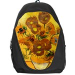 Vase With Fifteen Sunflowers By Vincent Van Gogh 1888 Backpack Bag