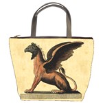 Mythology Educational Plate Bucket Bag