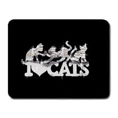 Catz Small Mouse Pad (rectangle) by artattack4all