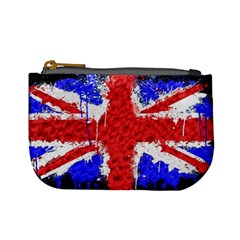 Distressed British Flag Bling Coin Change Purse by artattack4all