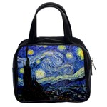 Starry Night By Vincent Van Gogh 1889 Classic Handbag (Two Sides)