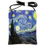 Starry Night By Vincent Van Gogh 1889 Shoulder Sling Bag