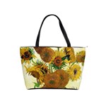 Vase With Fifteen Sunflowers By Vincent Van Gogh 1888 Classic Shoulder Handbag