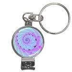 Fractal34 Nail Clippers Key Chain
