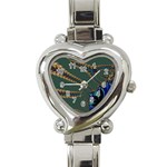Fractal34 Heart Italian Charm Watch