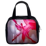 Christmas Cactus And Two Glasses2700x2100 Classic Handbag (Two Sides)
