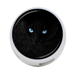 Black Cat 4-port Usb Hub (two Sides) by cutepetshop