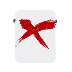 Red X Apple Ipad 2/3/4 Protective Soft Case by magann
