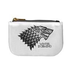 Winter Is Coming ( Stark ) 2 Coin Change Purse by Lab80