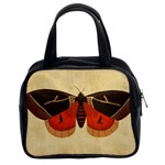 Vintage Moth  Classic Handbag (Two Sides)