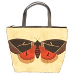 Vintage Moth  Bucket Bag