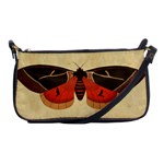 Vintage Moth  Shoulder Clutch Bag