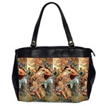 Autumn By Alfons Mucha 1896 Oversize Office Handbag (Two Sides)