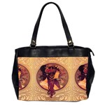Donna Orechini By Alphonse Mucha Oversize Office Handbag (Two Sides)