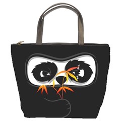 The Hidden Panda Bucket Bag by Contest1716449