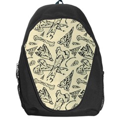 Bones & Arrows Backpack Bag by Contest1719194