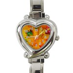 Flowers From My Heart To You   Sherri Nicholas   Heart Italian Charm Watch