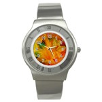 Flowers From My Heart To You   Sherri Nicholas   Stainless Steel Watch