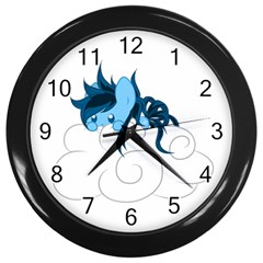 Hiding Wall Clock (black) by Contest1739202